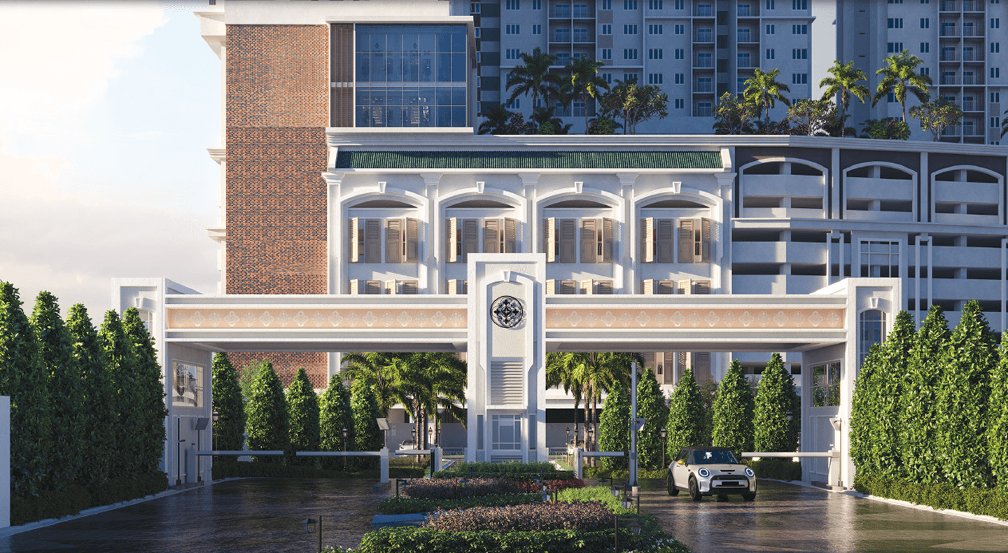 Parkside Residences Facade Background